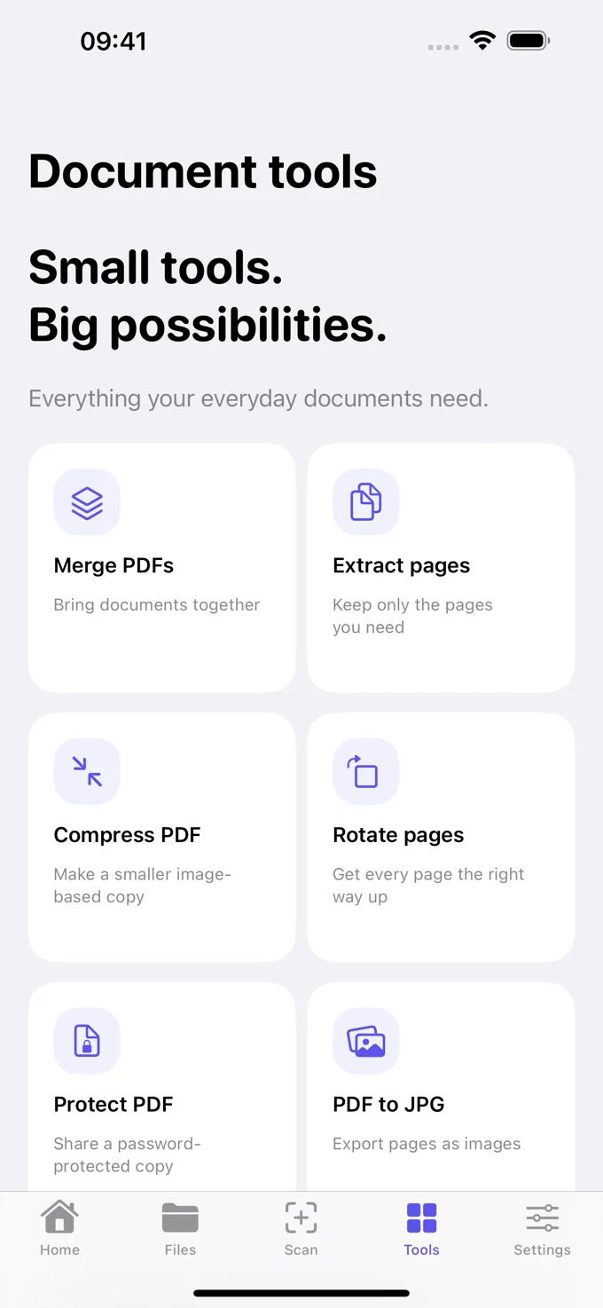 PDF tools in one place